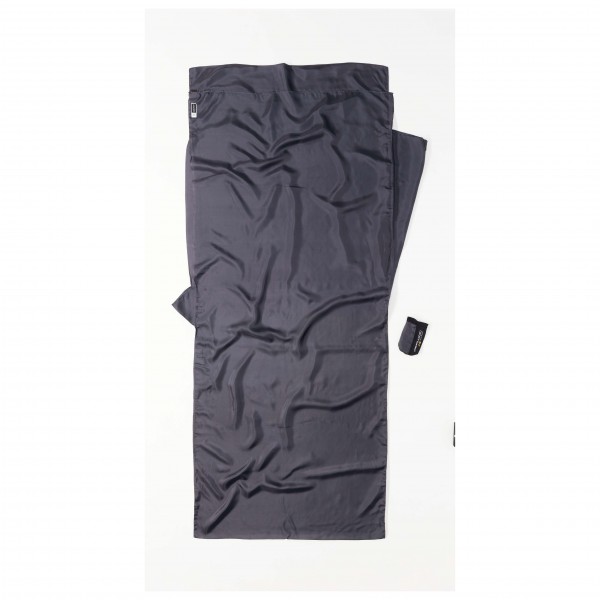 Cocoon - Insect Shield TravelSheet Silk - Reiseschlafsack Gr 210 x 86 cm weiß/blau