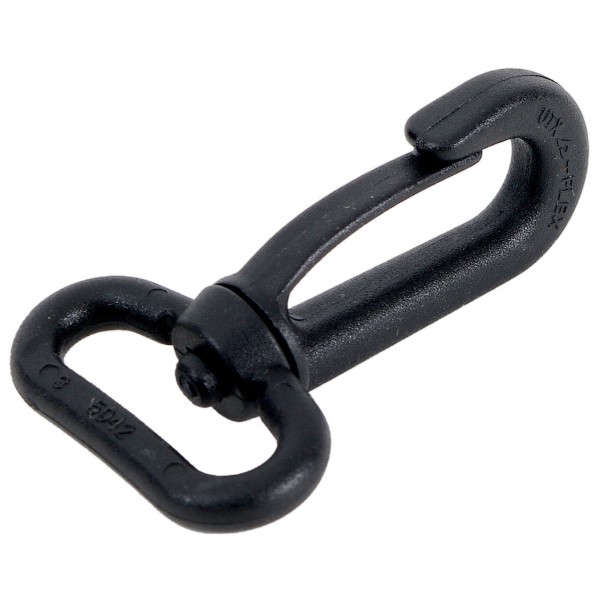 Basic Nature - Karabiner Drehbar Gr 25 mm schwarz