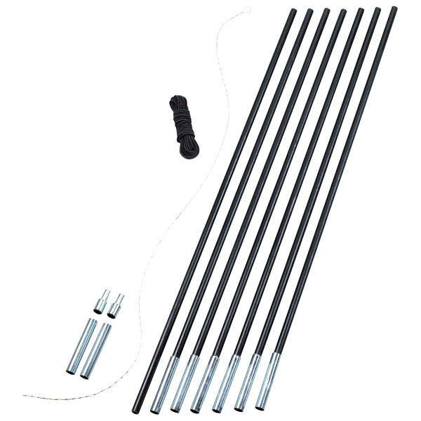 Easy Camp - Pole Diy Set 8,5 Gr 8,5 mm schwarz