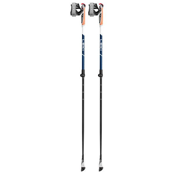Leki - Smart Supreme - Nordic Walking Stöcke Gr 100-130 cm blau/weiß