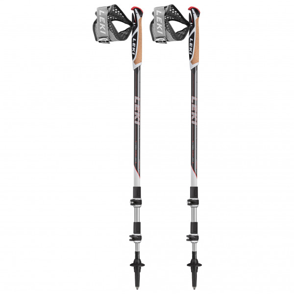 Leki - Traveller Alu - Nordic Walking Stöcke Gr 90-130 cm schwarz/gelb