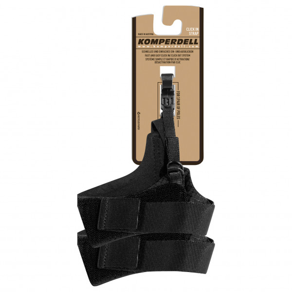 Komperdell - Nordic Walking Strap Click-In 2.0 - Handschlaufe Gr XS schwarz