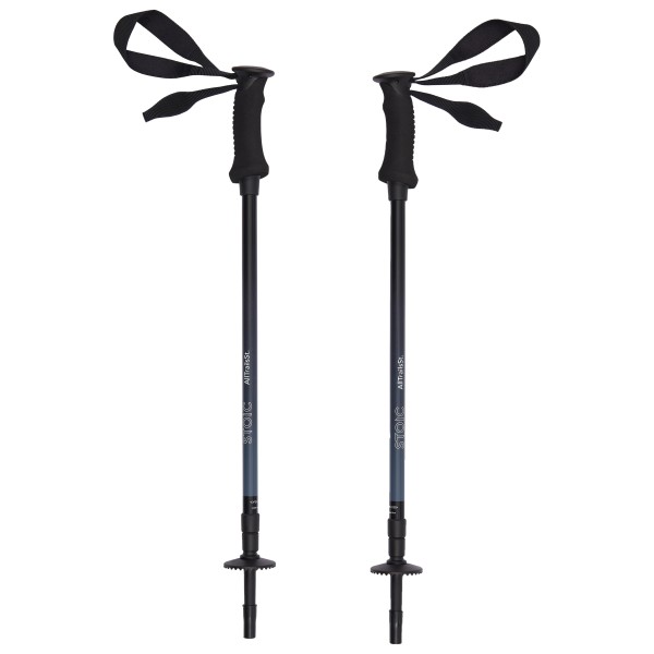 Stoic - AllTrailSt. - Trekkingstöcke Gr 100-140 cm schwarz/ foam