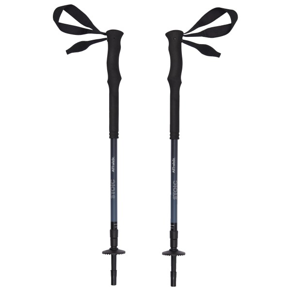Stoic - AllTrailSt. - Trekkingstöcke Gr 100-140 cm schwarz/ full foam contour