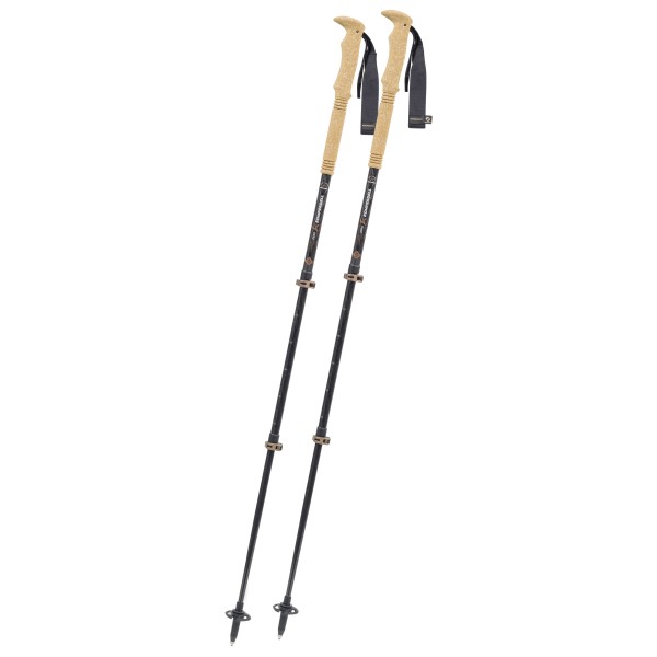 Komperdell - Carbon Cloud Zero Compact - Trekkingstöcke Gr 90-120 cm braun