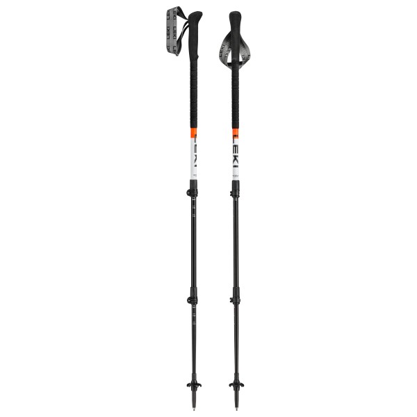 Leki - Skysolo - Trekkingstöcke Gr 110 - 145 cm weiß/ neonorange
