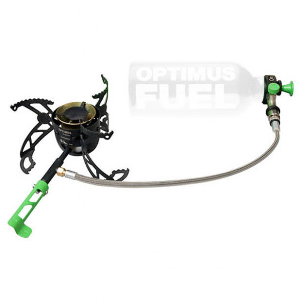 Optimus - Nova - Outdoorkocher grün/schwarz