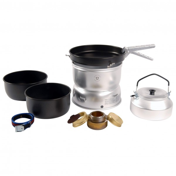 Trangia - 25-6 Spiritus Sturmkocher - Spirituskocher grau