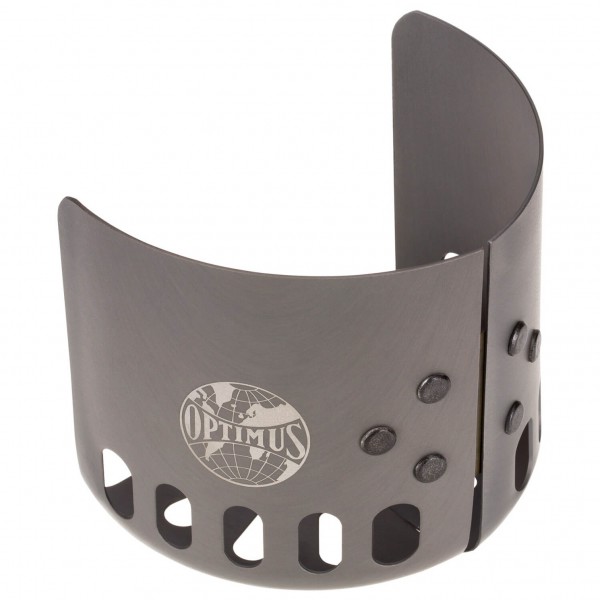 Optimus - Optimus Clip-On Windschutz für Gaskartuschen grau