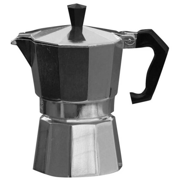 Origin Outdoors - Espresso Maker Bellanapoli - Espresso-Kocher Gr 3 Tassen;6 Tassen;9 Tassen grau