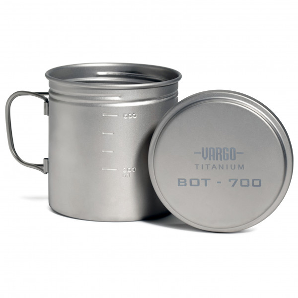Vargo - Bot Bottle Pot Titan 0,7 - Topf Gr 0,7 l grau