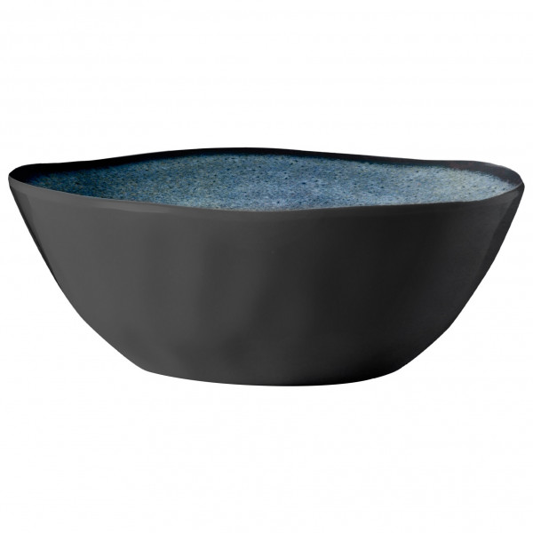 Brunner - Salatschüsssel - Salad Bowl - Schüssel Gr Ø 24 cm schwarz/grau