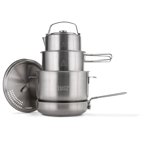 Campo Libre - Enzo 6 Pieces - Kochset grau