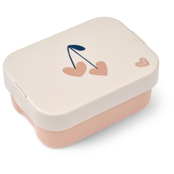 LIEWOOD - Kid's Kamil Lunchbox - Essensaufbewahrung Gr 7,8 x 19,7 x 14,1 cm beige/weiß