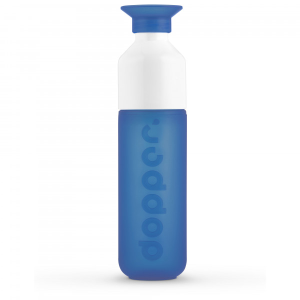 Dopper - Dopper Original - Trinkflasche Gr 450 ml blau/weiß
