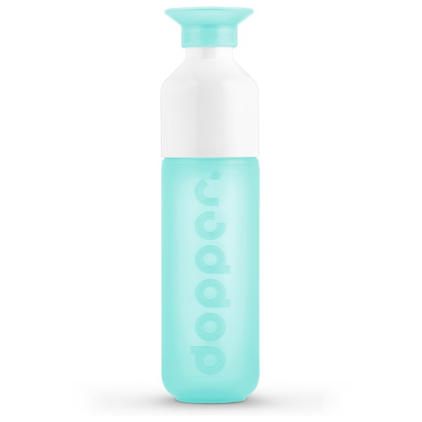 Dopper - Dopper Original - Trinkflasche Gr 450 ml türkis/weiß