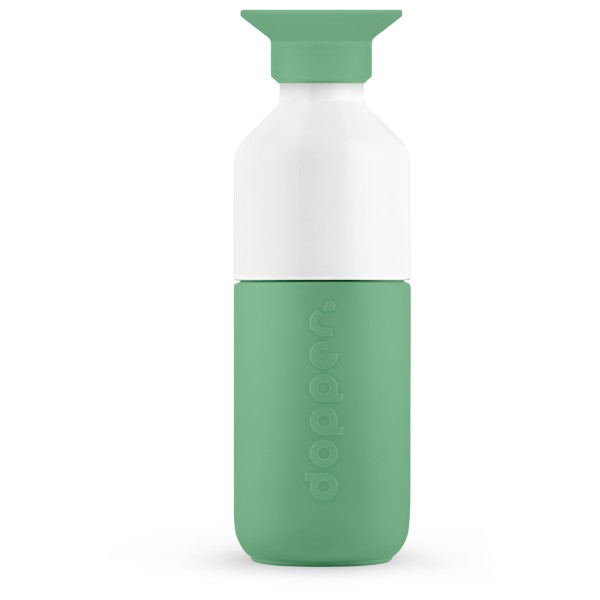 Dopper - Dopper Steel - Trinkflasche Gr 350 ml türkis/weiß