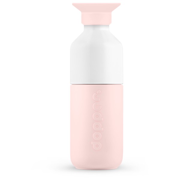 Dopper - Dopper Steel - Trinkflasche Gr 1100 ml;350 ml;800 ml beige;grau/weiß;rosa/weiß;türkis/weiß