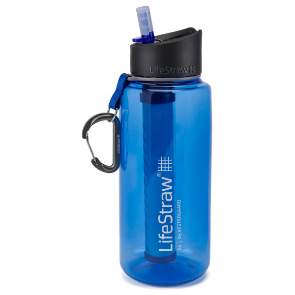 LifeStraw - Go 1-Liter - Trinkflasche Gr 1 l blau;grau;grün;türkis;weiß/grau