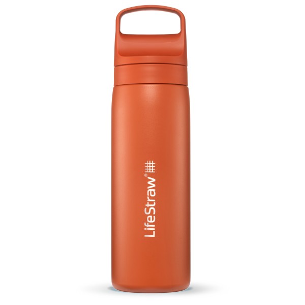 LifeStraw - Go Stainless Steel - Trinkflasche Gr 500 ml orange