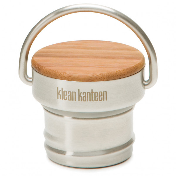 Klean Kanteen - Bamboo Cap - Verschlusskappe brushed stainless
