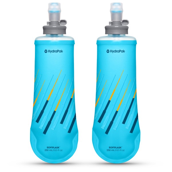 HydraPak - Softflask 250 ml 2- Pack - Trinkflasche Gr 250 ml blau