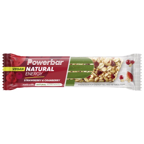 PowerBar - Natural Energy Cereal Strawberry-Cranberry - Energieriegel Gr 40 g strawberry cranberry