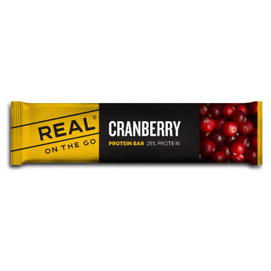 Real Turmat - Protein Bar Cranberry - Recoveryriegel Gr 40 g