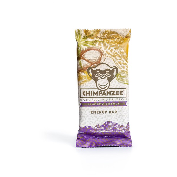 Chimpanzee - Energy Bar Vegan Crunchy Erdnuss - Energieriegel Gr 55 g