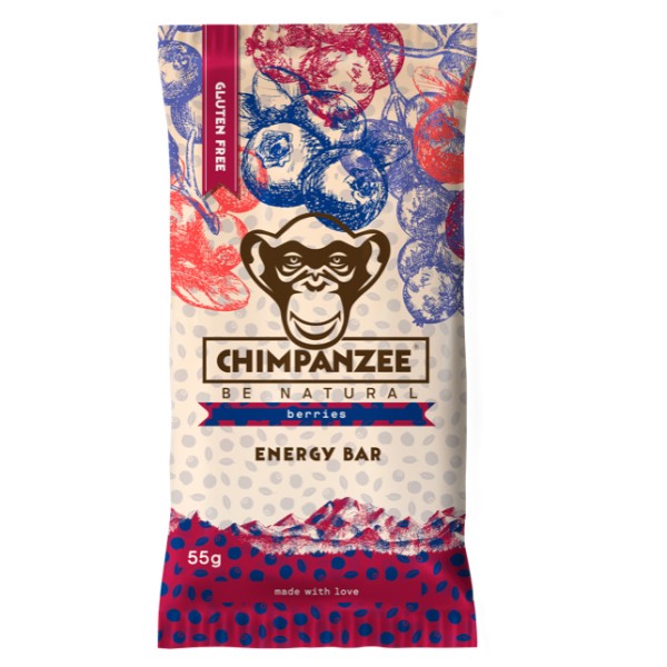 Chimpanzee - Energy Bar Berries - Energieriegel Gr 55 g