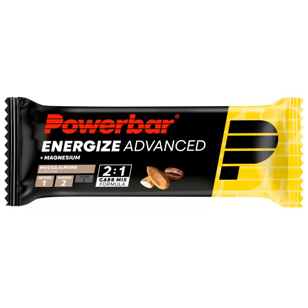 PowerBar - Energize Advanced Mocca Almond - Energieriegel Gr 55 g mocca / almond