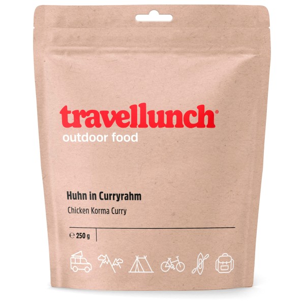 Travellunch - Huhn in Curryrahm mit Reis Gr 250 g