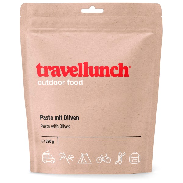 Travellunch - Pasta "Siciliana" mit Oliven - vegetarisch Gr 250 g