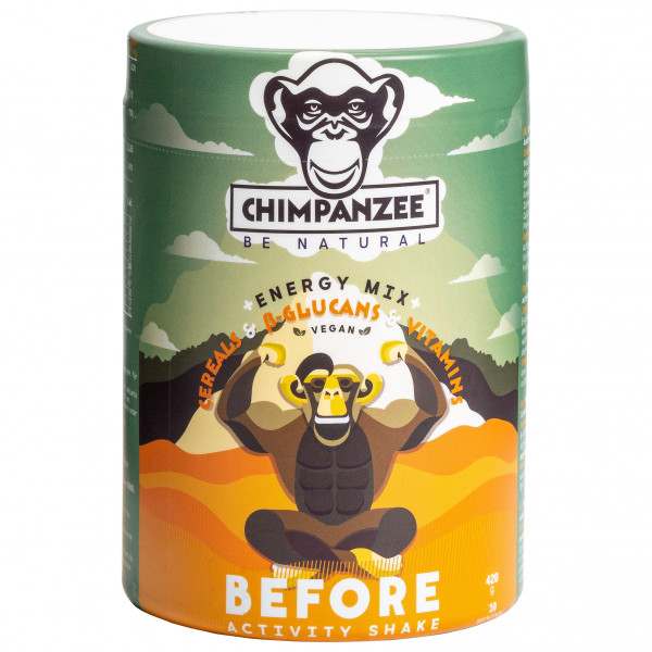 Chimpanzee - Quick Mix Shake Honey / Cereals / Cocoa - Energiegetränk Gr 420 g