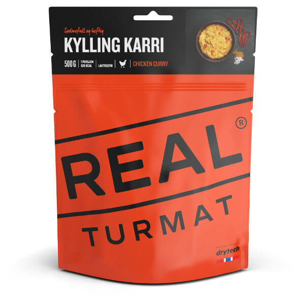 Real Turmat - Chicken Curry Gr 132 g