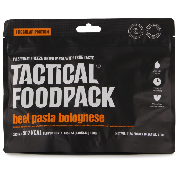 TACTICAL FOODPACK - Beef Pasta Bolognese Gr 115 g