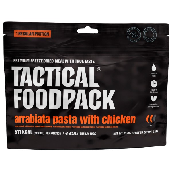 TACTICAL FOODPACK - Arrabiata Pasta With Chicken Gr 115 g