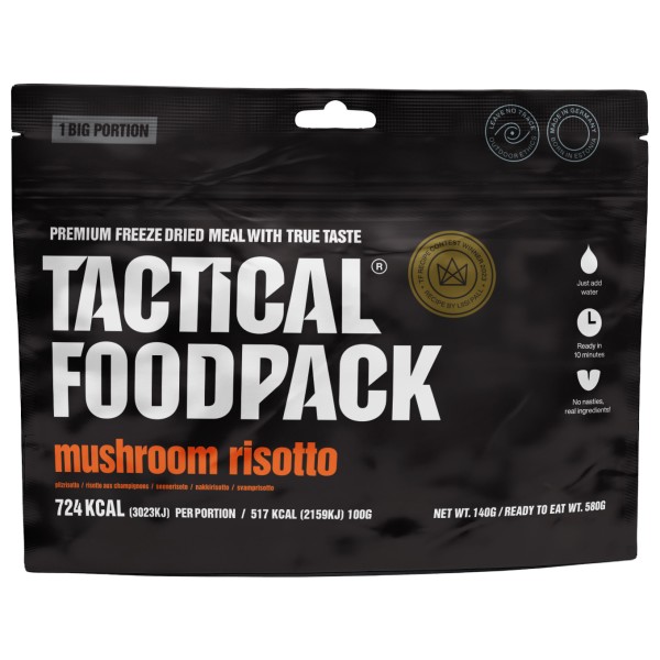 TACTICAL FOODPACK - Mushroom Risotto Gr 140 g