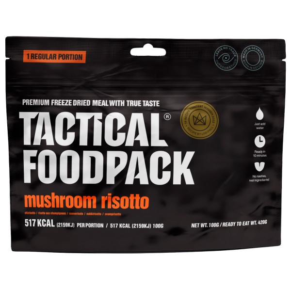 TACTICAL FOODPACK - Mushroom Risotto Gr 100 g;140 g
