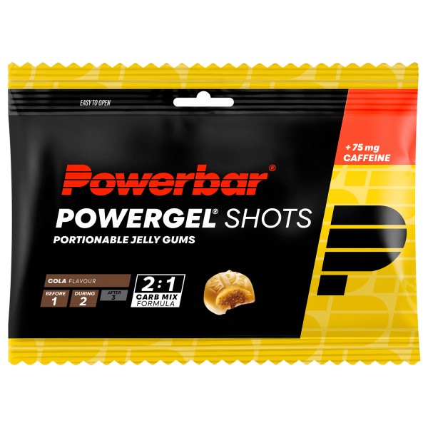 PowerBar - PowerGel Shots Cola - Energiegel Gr 60 g cola
