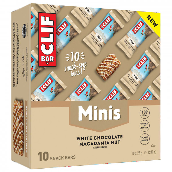 Clif Bar - Mini White Chocolate Macadamia Nut - Energieriegel Gr 28 g