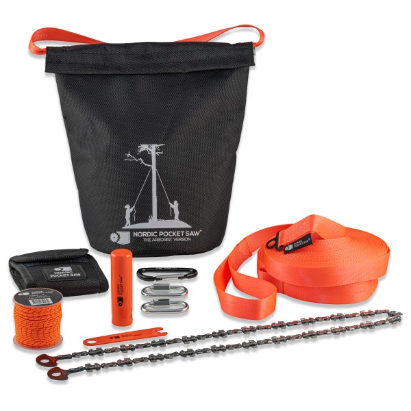 Nordic Pocket Saw - Arborist Version 2 - Säge Gr Chain Length: 83 cm orange/schwarz