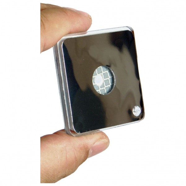 Origin Outdoors - Signalpeilspiegel Gr 5 x 5 cm schwarz/grau