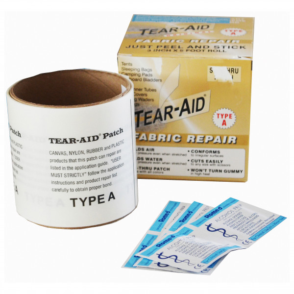 Tear-Aid - Reparaturmaterial Rolle Typ A Gr 150 cm - Breite 7,6 cm
