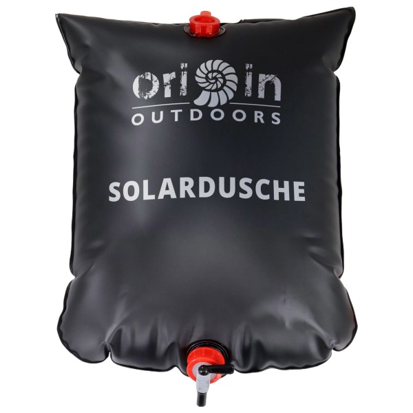 Origin Outdoors - Solardusche Rollbar Gr 20 l - 18 mm schwarz