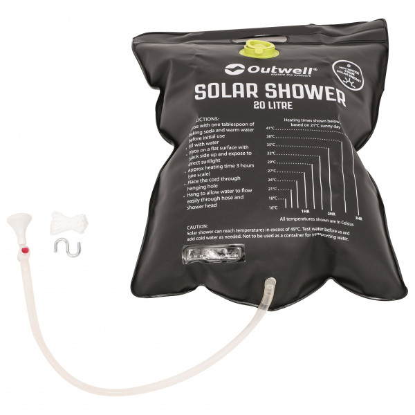 Outwell - Solar Shower - Campingdusche Gr 20 l schwarz