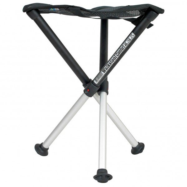 Walkstool - Dreibeinhocker Comfort - Campingstuhl Gr Sitzhöhe 45 cm;Sitzhöhe 55 cm;Sitzhöhe 65 cm;Sitzhöhe 75 cm grau