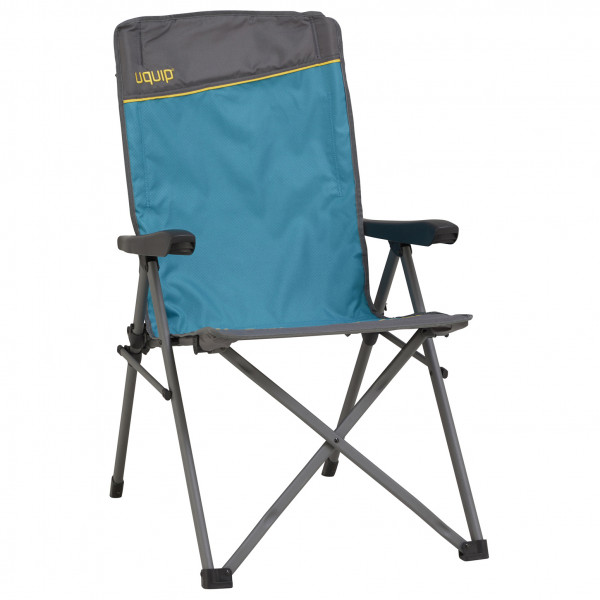 Uquip - Justy - Campingstuhl Gr XL blau;türkis