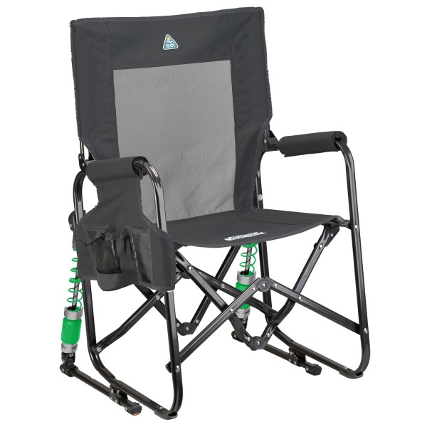 GCI - Adjustable Rocker - Campingstuhl Gr 61,5 x 61,5 x 98 cm grau