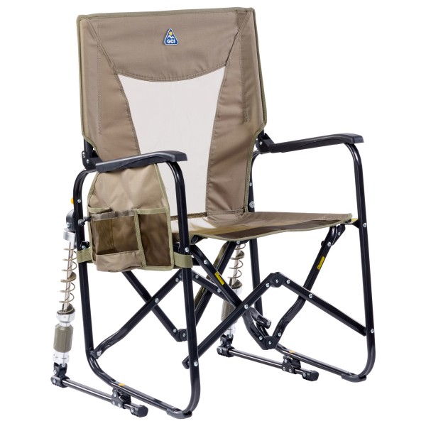 GCI - Adjustable Rocker - Campingstuhl Gr 61,5 x 61,5 x 98 cm grau